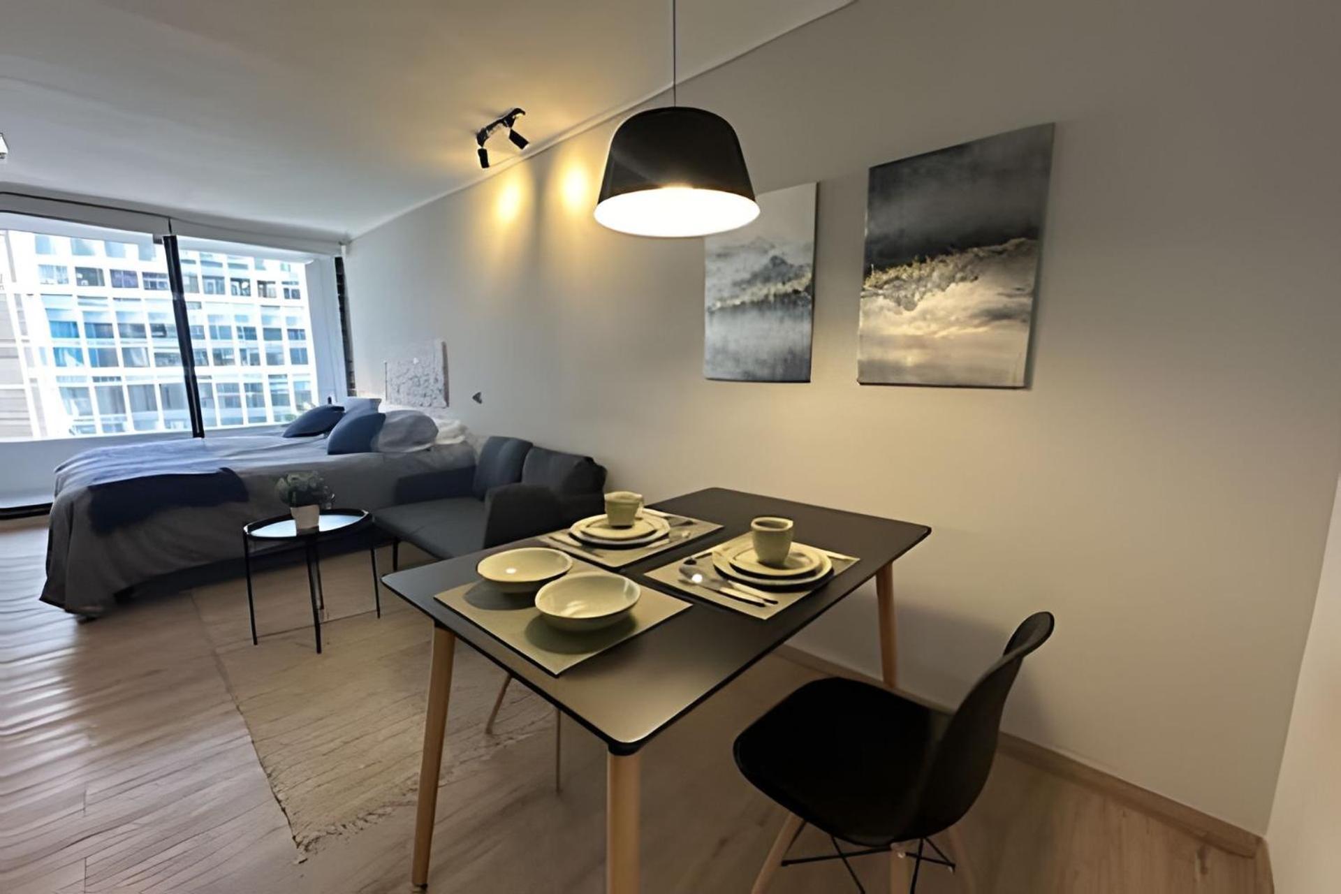 Apartamento Moderno Estudio A Pasos De Clc Santiago